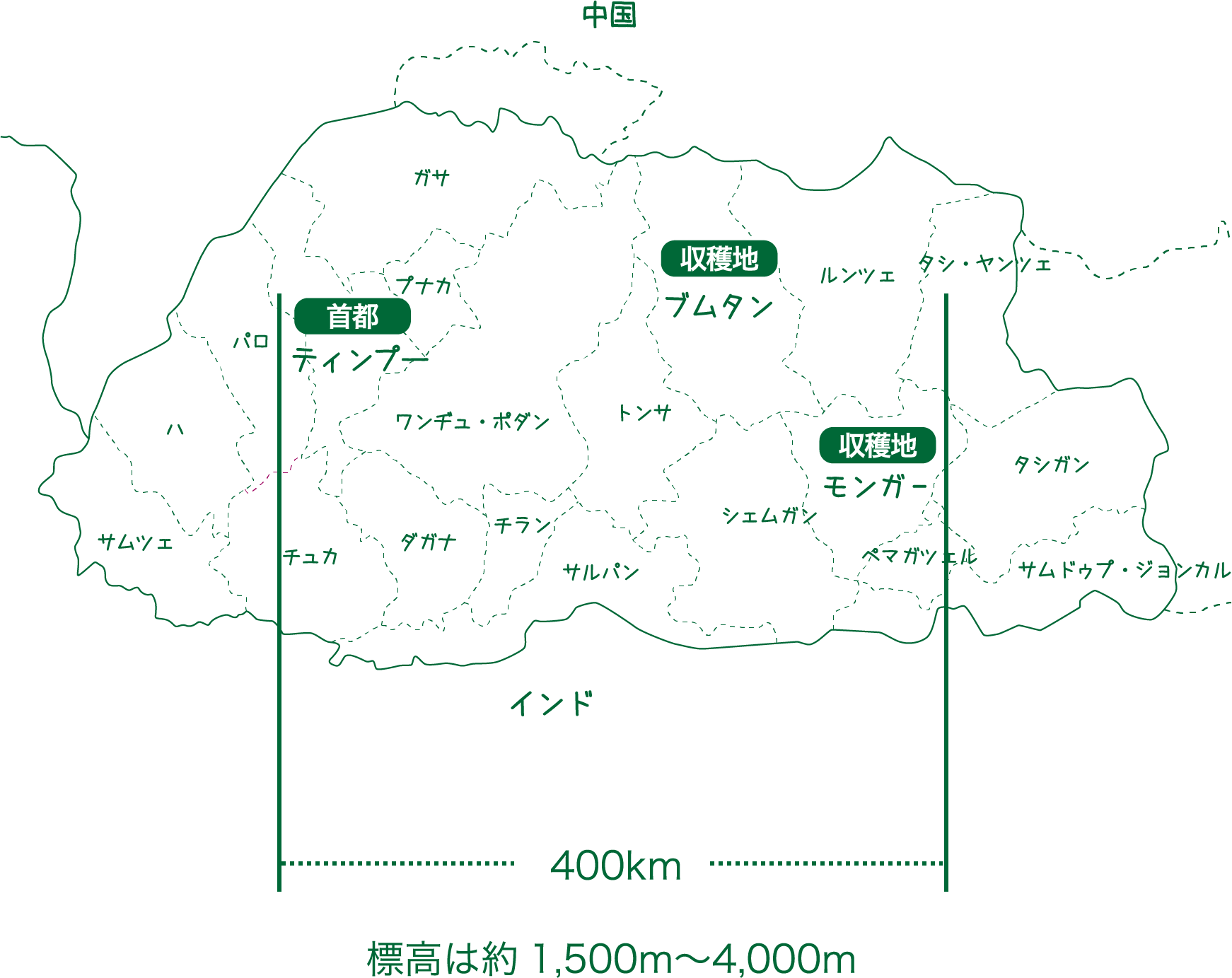 ブータンマップ